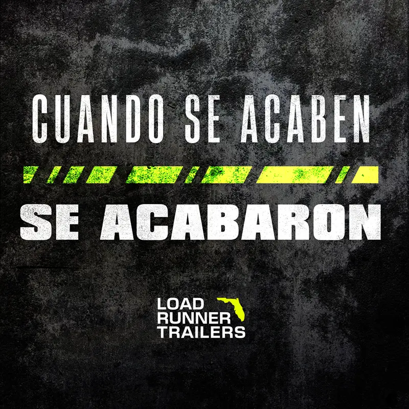 Cuando se acaben, se acabaron